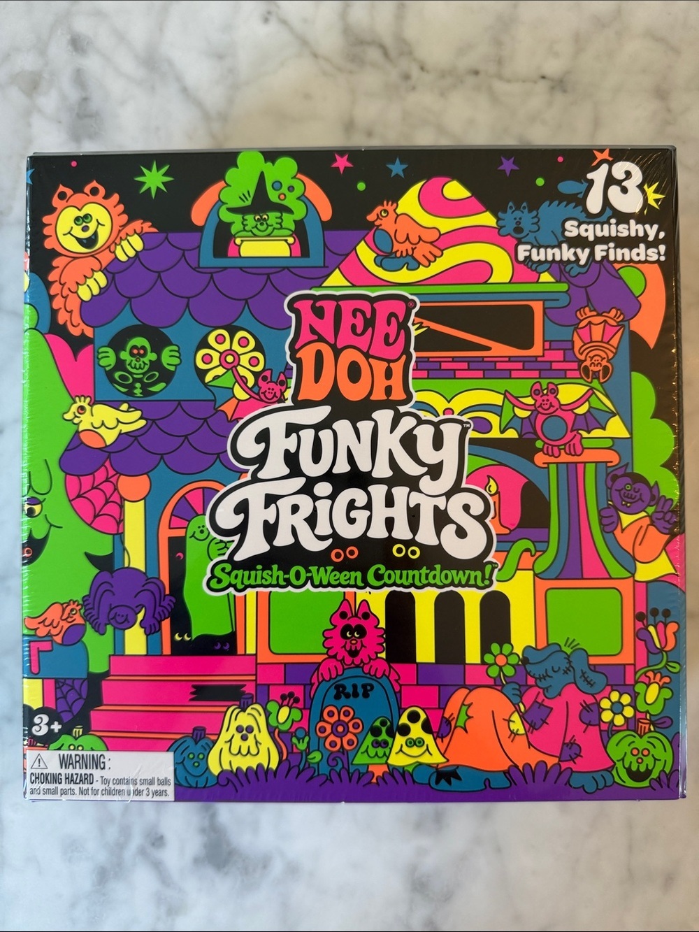 NWT NEE DOH VIRAL Funky Frights Halloween Squish-O-Ween Countdown